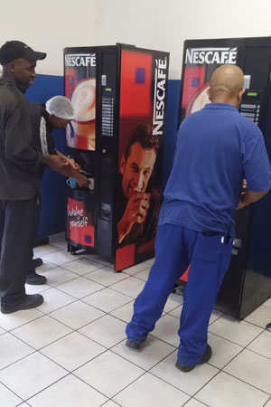 Coin Operated Coffee Vending Machine